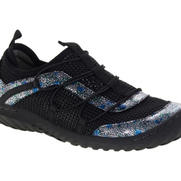 JBU Shoes - JBU Black and Blue Women's Sneakers